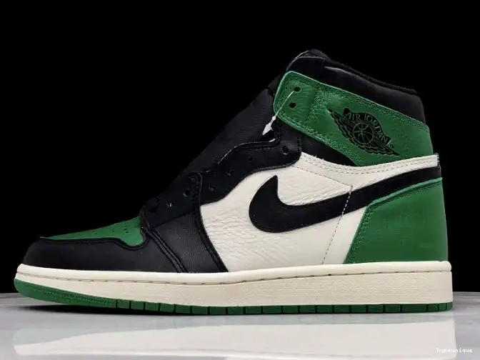 HYPE Green Air NRG Jordan OG 1 Sail-Black Pine High 555088-302 0616